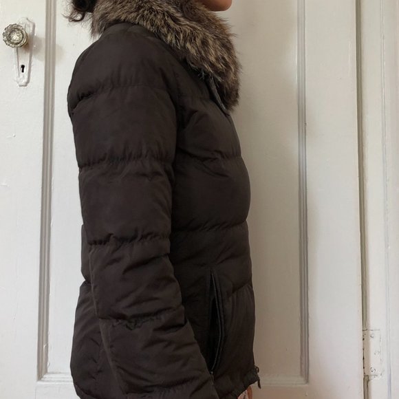 Womens Prada Jacket with Fur Collar - Picture 3 of 9